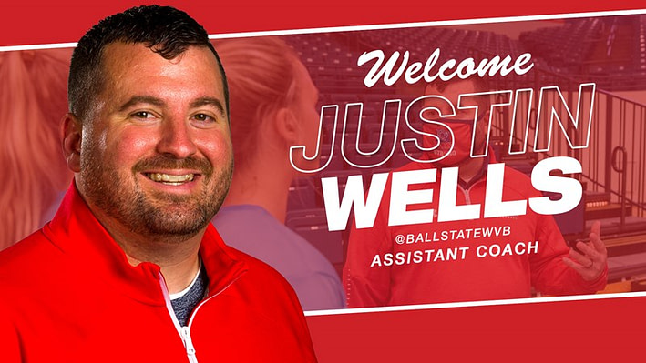 Justin Wells Joins Women’s Volleyball Coaching Staff