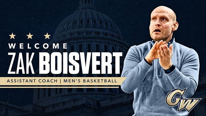 Boisvert Appointed Men's Basketball Assistant Coach